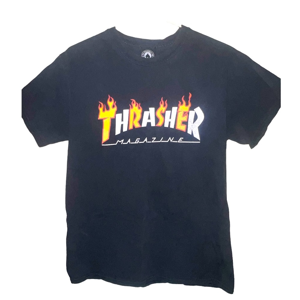 Vintage Thrasher Magazine graphic T-shirt.  Medium